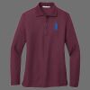 Ladies Silk Touch Long Sleeve Polo Thumbnail