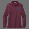 Ladies Silk Touch Long Sleeve Polo Thumbnail