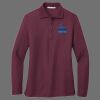 Ladies Silk Touch Long Sleeve Polo Thumbnail