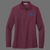 Ladies Silk Touch Long Sleeve Polo Thumbnail