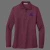Ladies Silk Touch Long Sleeve Polo Thumbnail