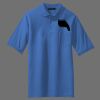 Tall Silk Touch Polo with Pocket Thumbnail